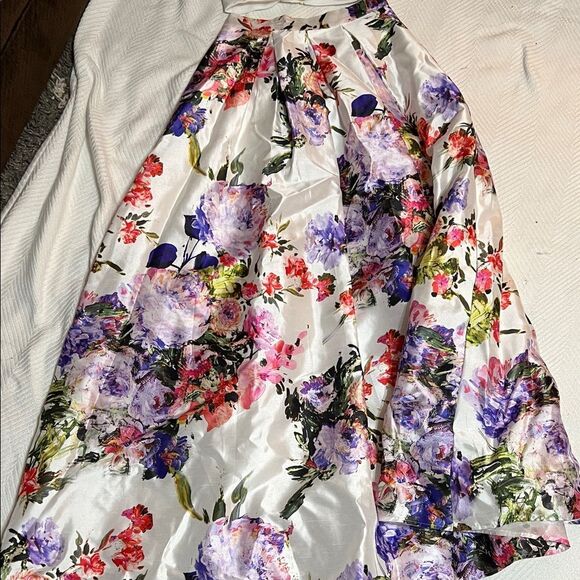 Floral Sleeveless my Michelle prom dress - Picture 2 of 6